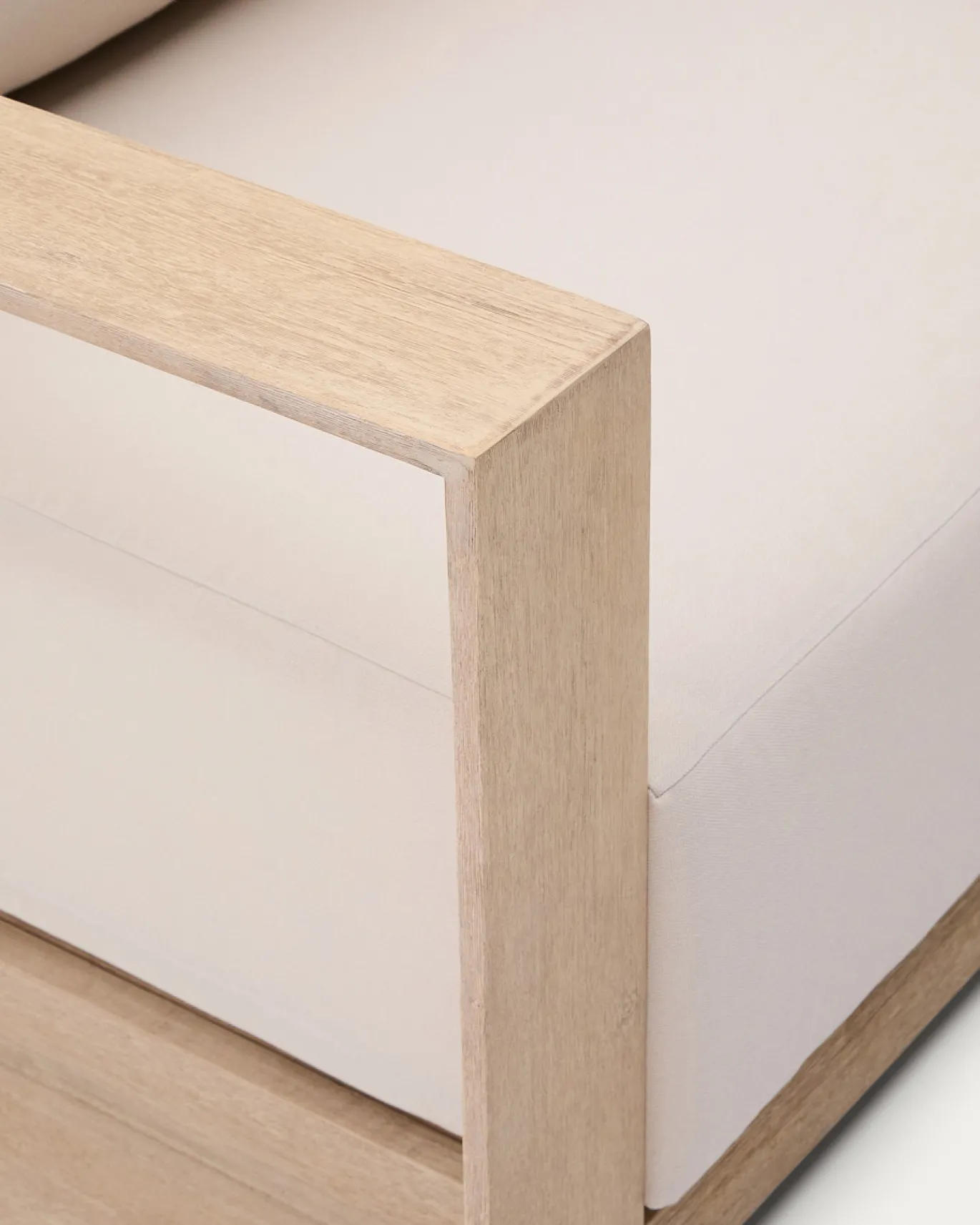 Kave Home 2-zitsbank Ambra Acaciahout 174cm