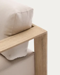 Kave Home 2-zitsbank Ambra Acaciahout 174cm