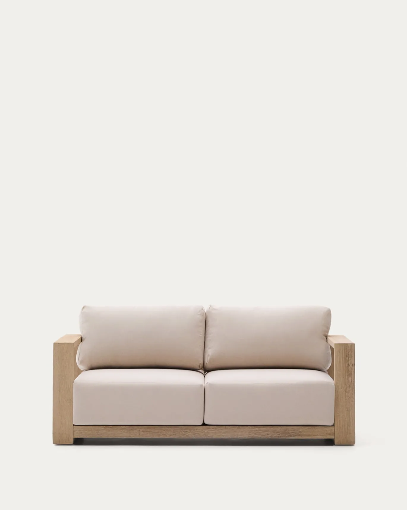 Kave Home 2-zitsbank Ambra Acaciahout 174cm