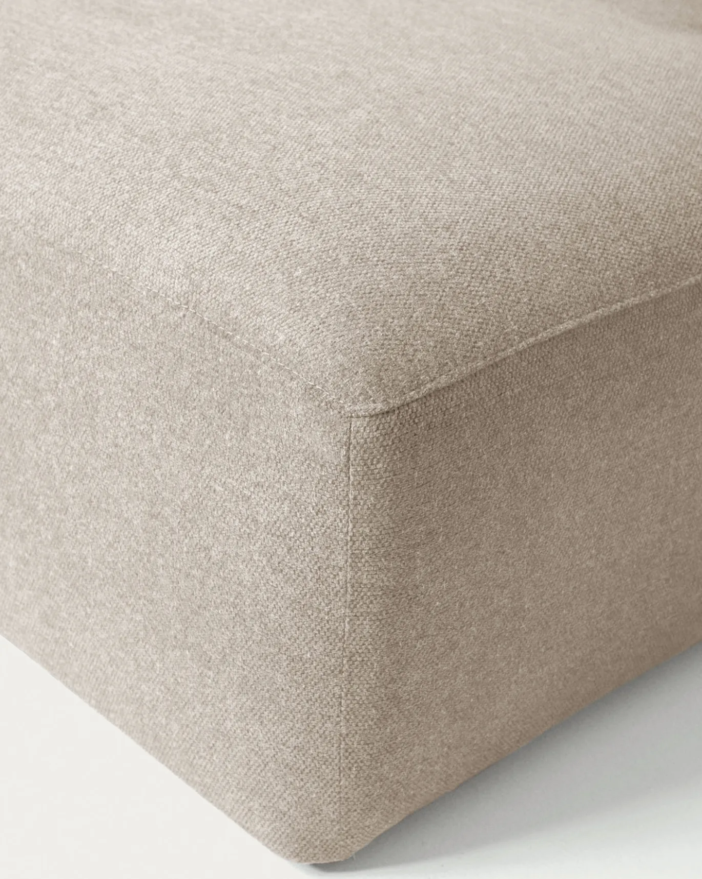 Kave Home 3-zitsbank Blok Beige Ecru Chaise Longue Rechts 300cm
