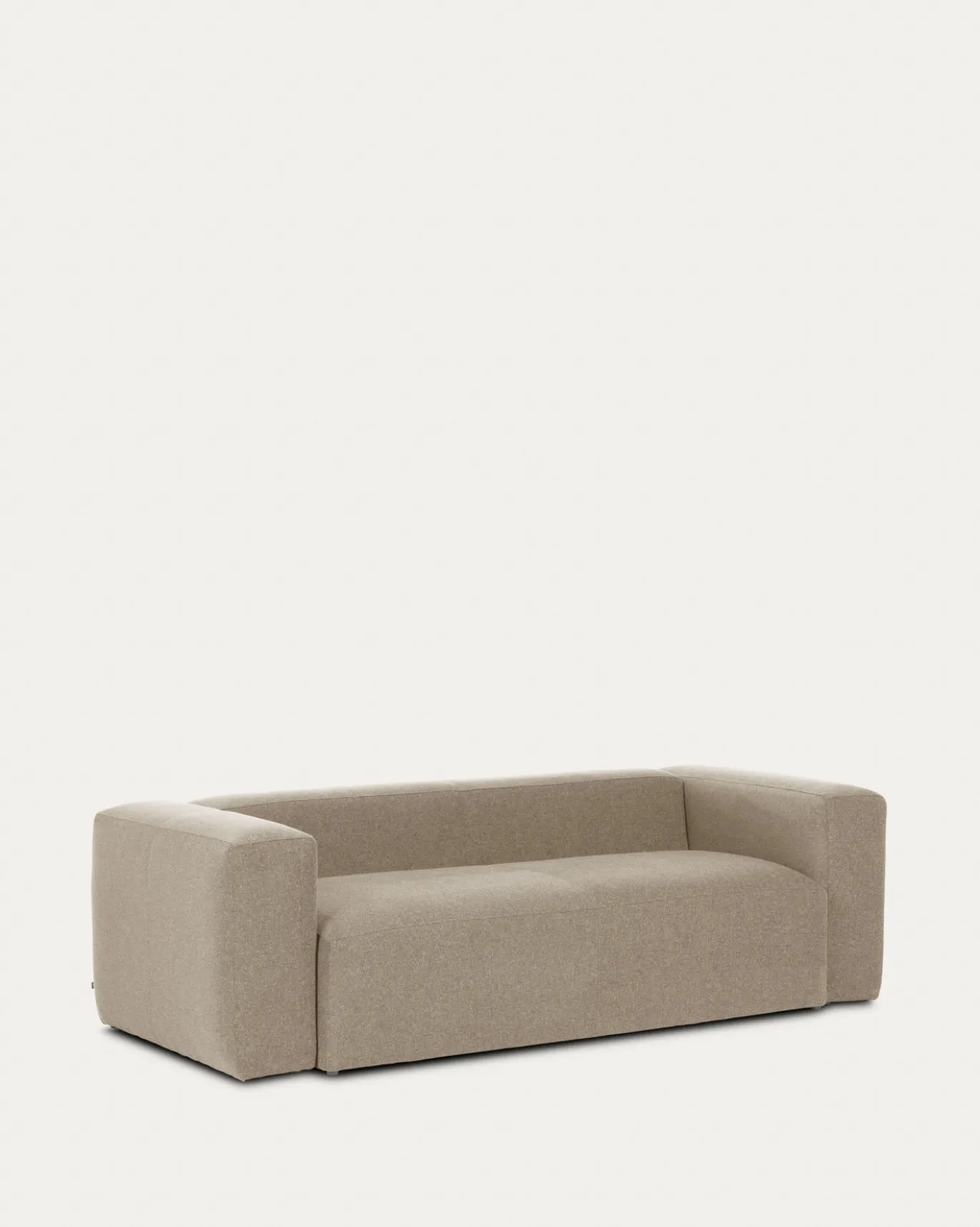 Kave Home 3-zitsbank Blok Beige Ecru 240cm