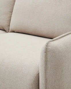 Kave Home 2-zitsbank Carlota Beige 184cm