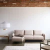 Kave Home 3-zitsbank Carlota Chaise Longue Rechts/links Beige 262cm