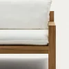 Kave Home 3-zitsbank Forcanera Massief Teakhout 211cm