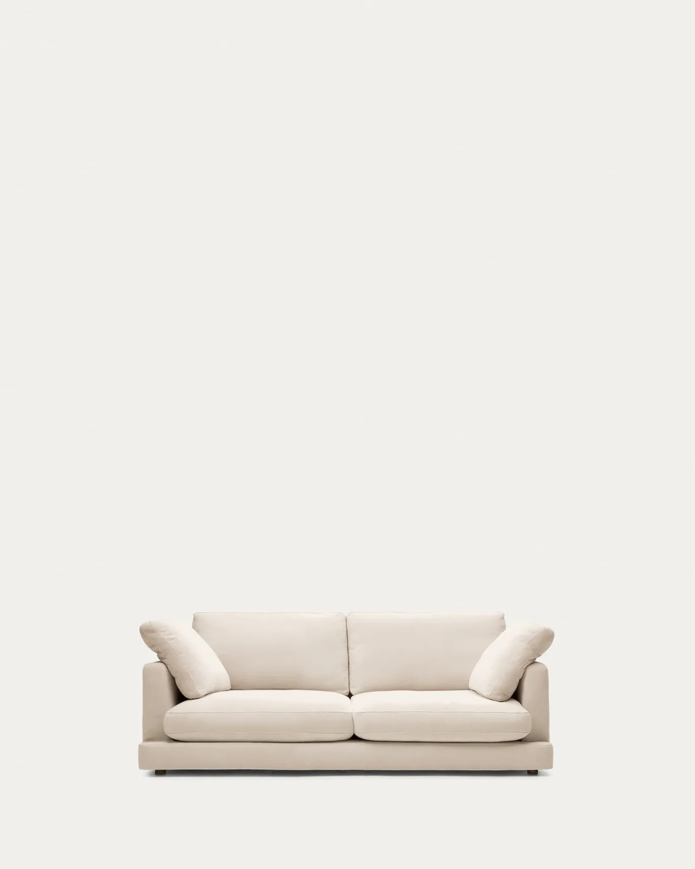 Kave Home 3-zitsbank Gala Beige 210cm