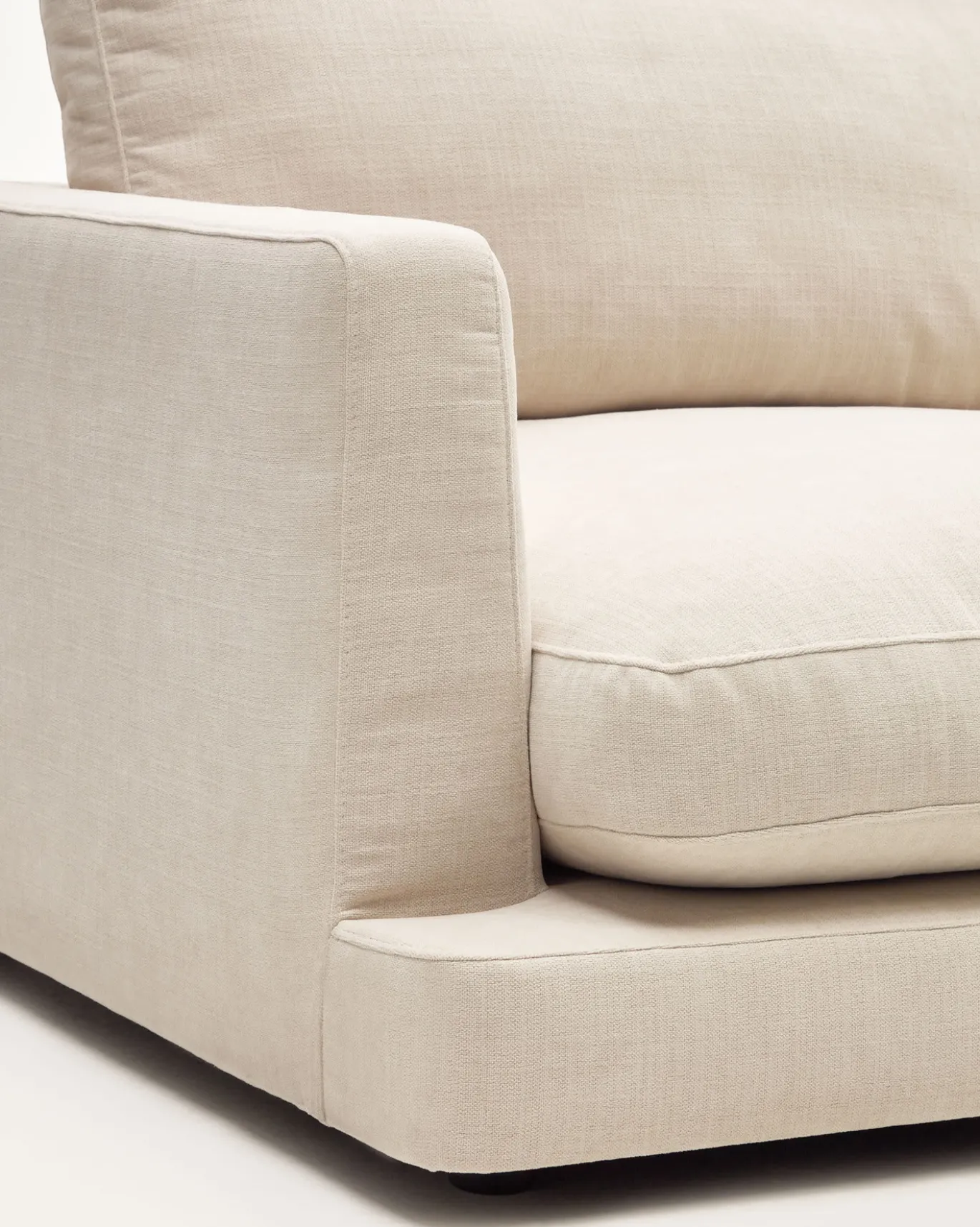 Kave Home 3-zitsbank Gala Beige 210cm