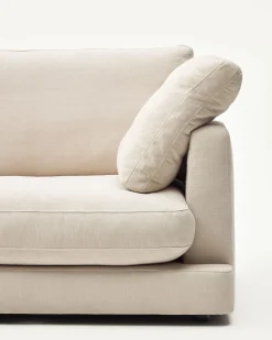 Kave Home 6-zitsbank Gala Beige 390cm