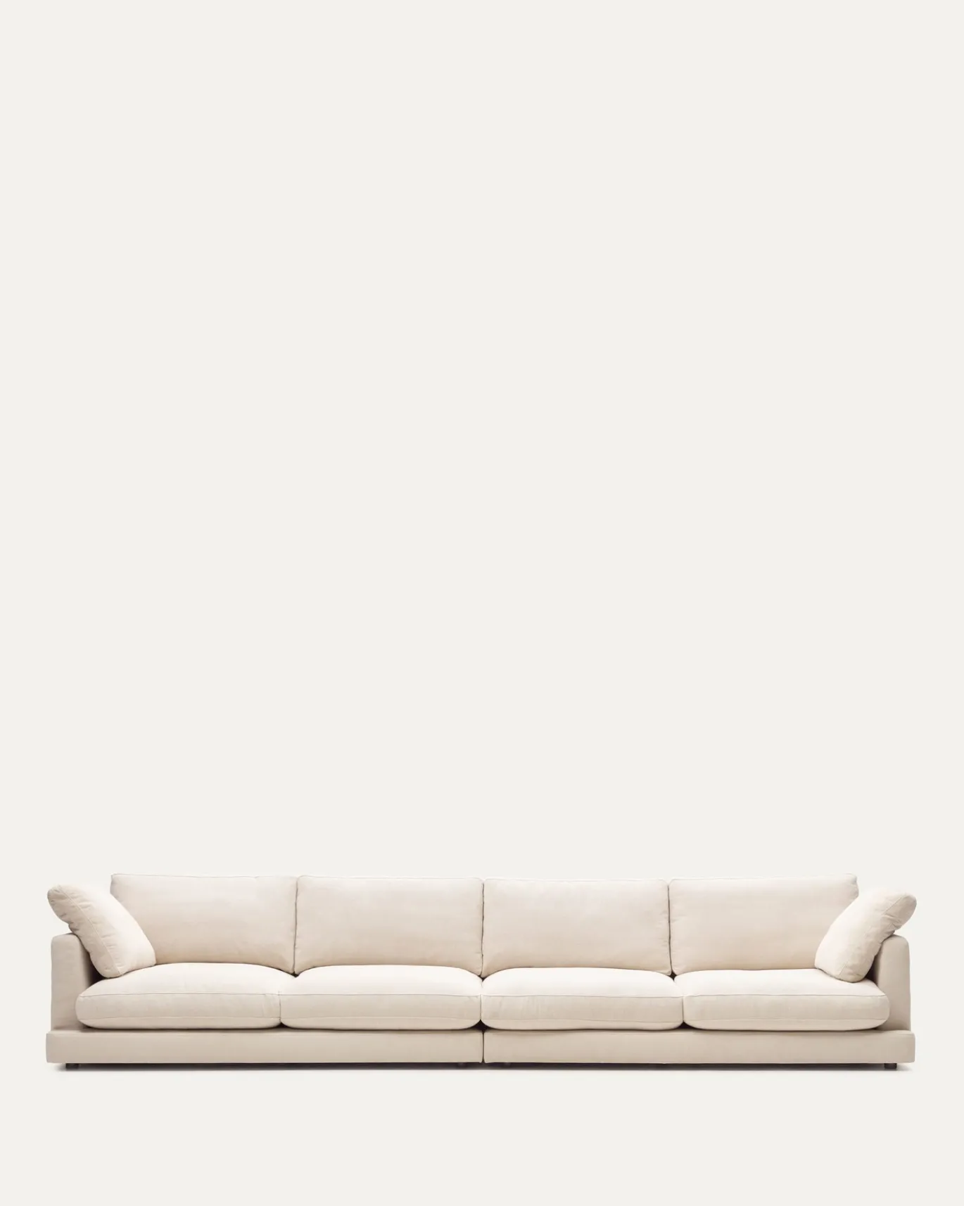 Kave Home 6-zitsbank Gala Beige 390cm