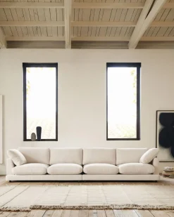 Kave Home 6-zitsbank Gala Beige 390cm