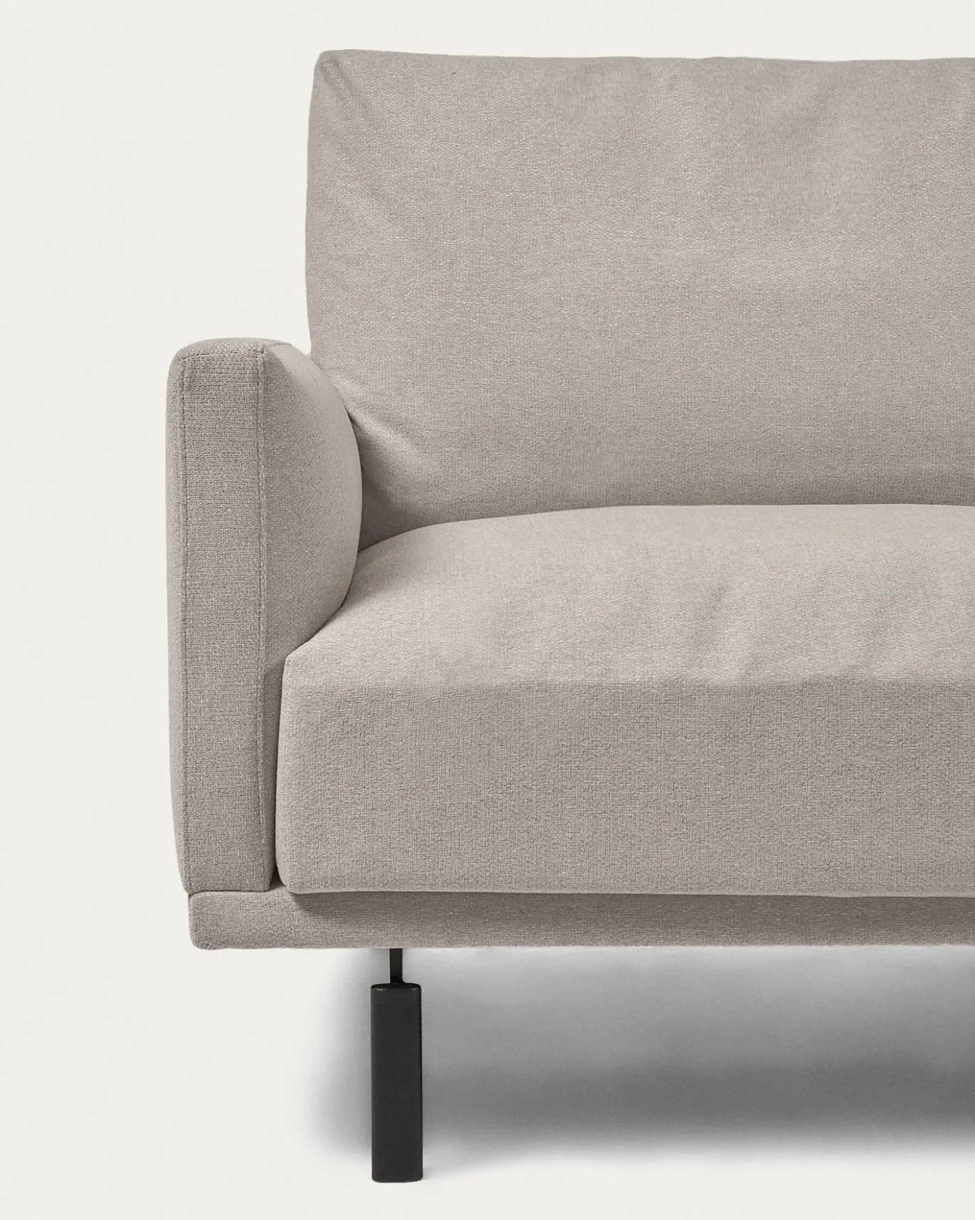 Kave Home 3-zitsbank Galene Beige Rechts Chaise Longue 254cm