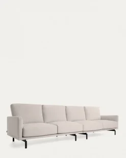 Kave Home 4-zitsbank Galene Beige 334cm