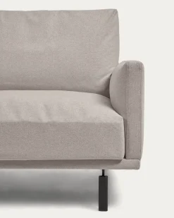 Kave Home 3-zitsbank Galene Beige Links Chaise Longue 254cm