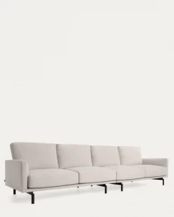 Kave Home 4-zitsbank Galene Beige 214cm
