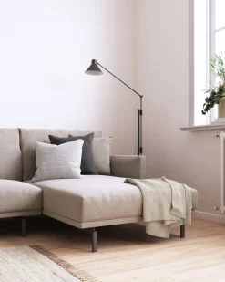 Kave Home 4-zitsbank Galene Beige Rechts Chaise Longue 314cm