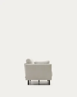 Kave Home 2-zits Bank Gilma Parel Chenille Zwart 170cm