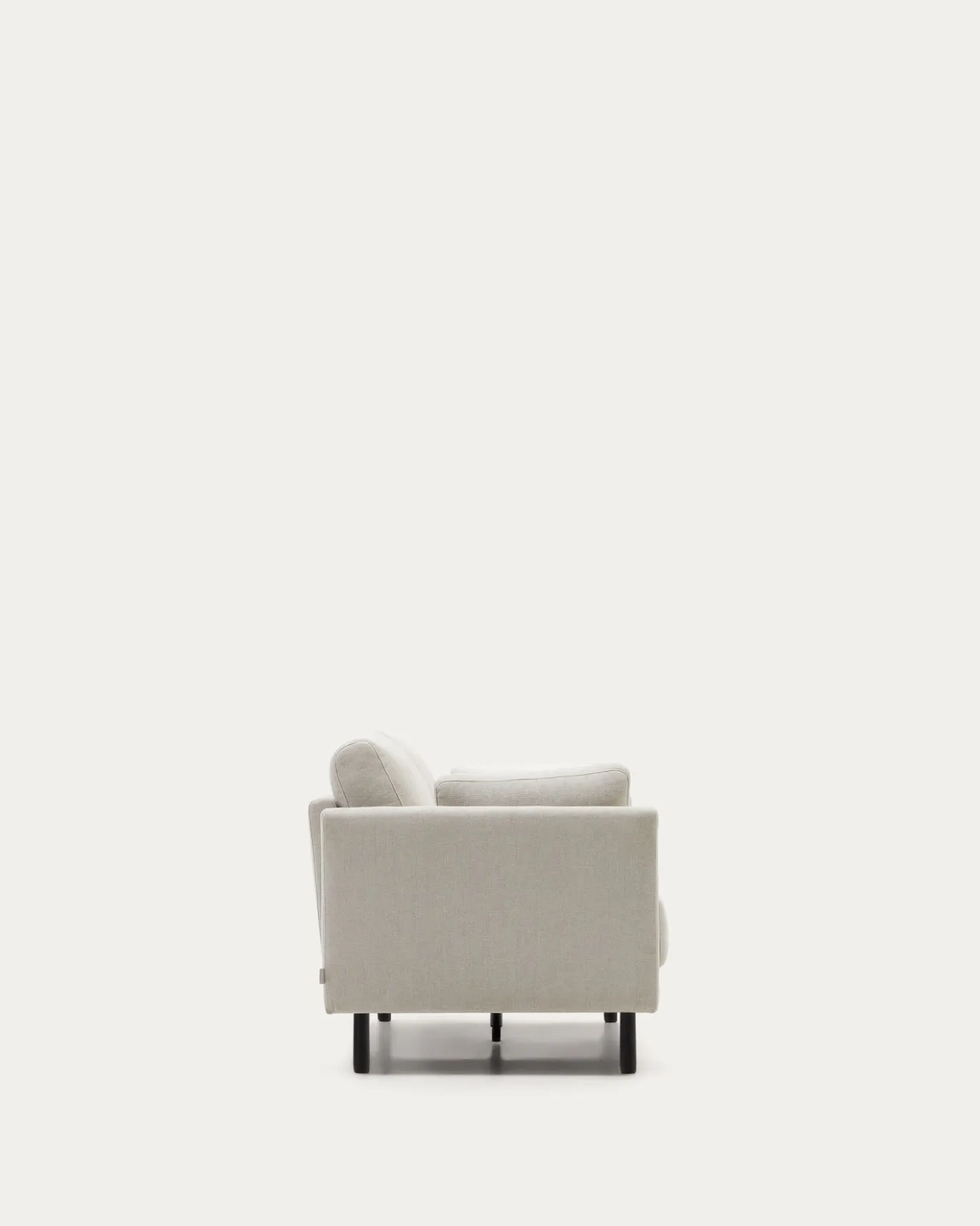 Kave Home 2-zits Bank Gilma Parel Chenille Zwart 170cm
