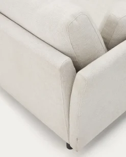 Kave Home 2-zits Bank Gilma Parel Chenille Zwart 170cm