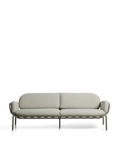 Kave Home 3-Zitsbank Joncols Outdoor Aluminium Taupe Beige