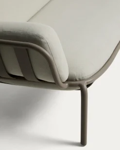 Kave Home 3-Zitsbank Joncols Outdoor Aluminium Taupe Beige