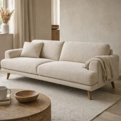 Kave Home 2-Zitsbank Karin Chenille Beige