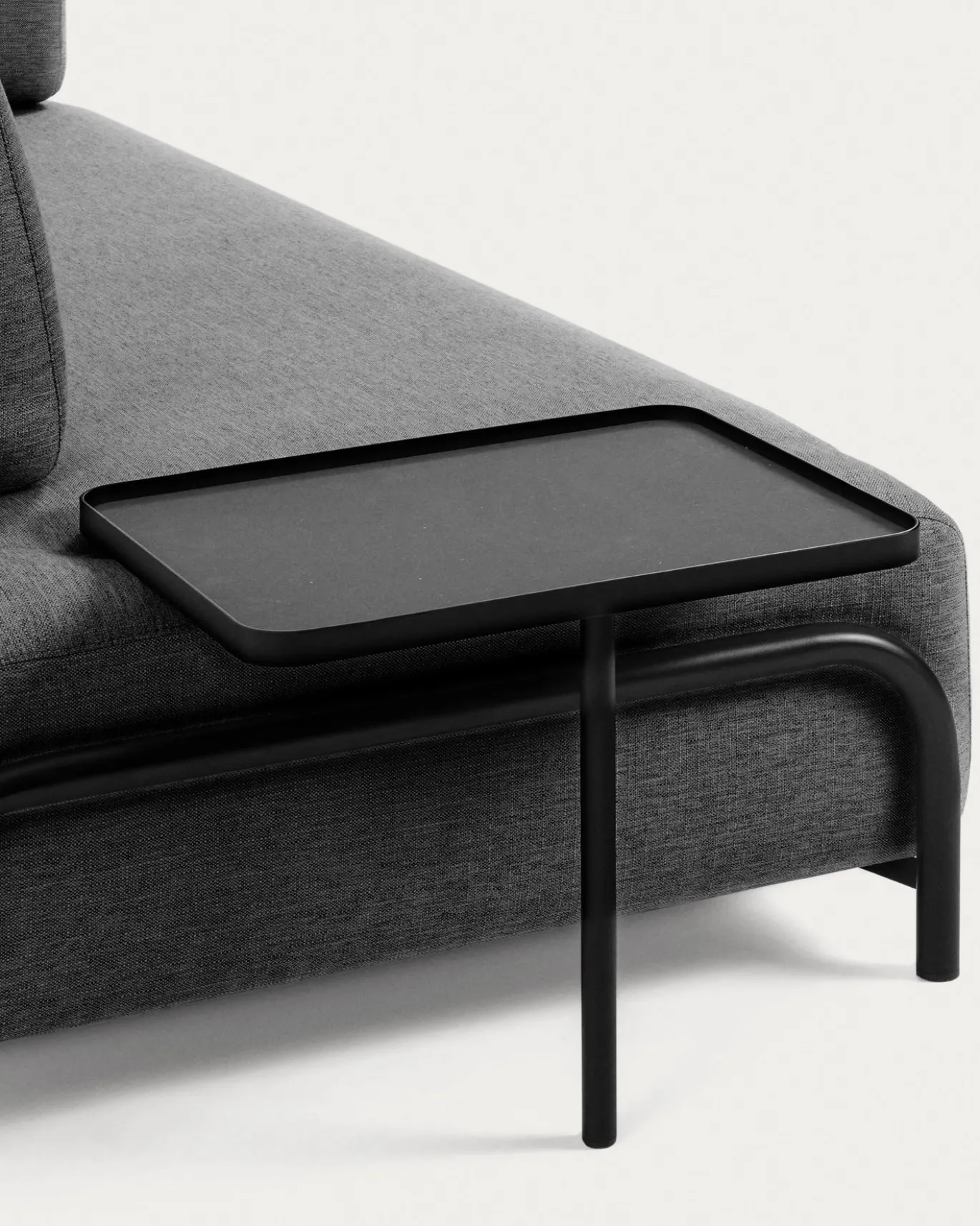 Kave Home 3-zitsbank Modulair Compo Donkergrijs 232cm