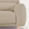 Kave Home 3-zitsbank Singa Chaise Longue Links Beige 296cm
