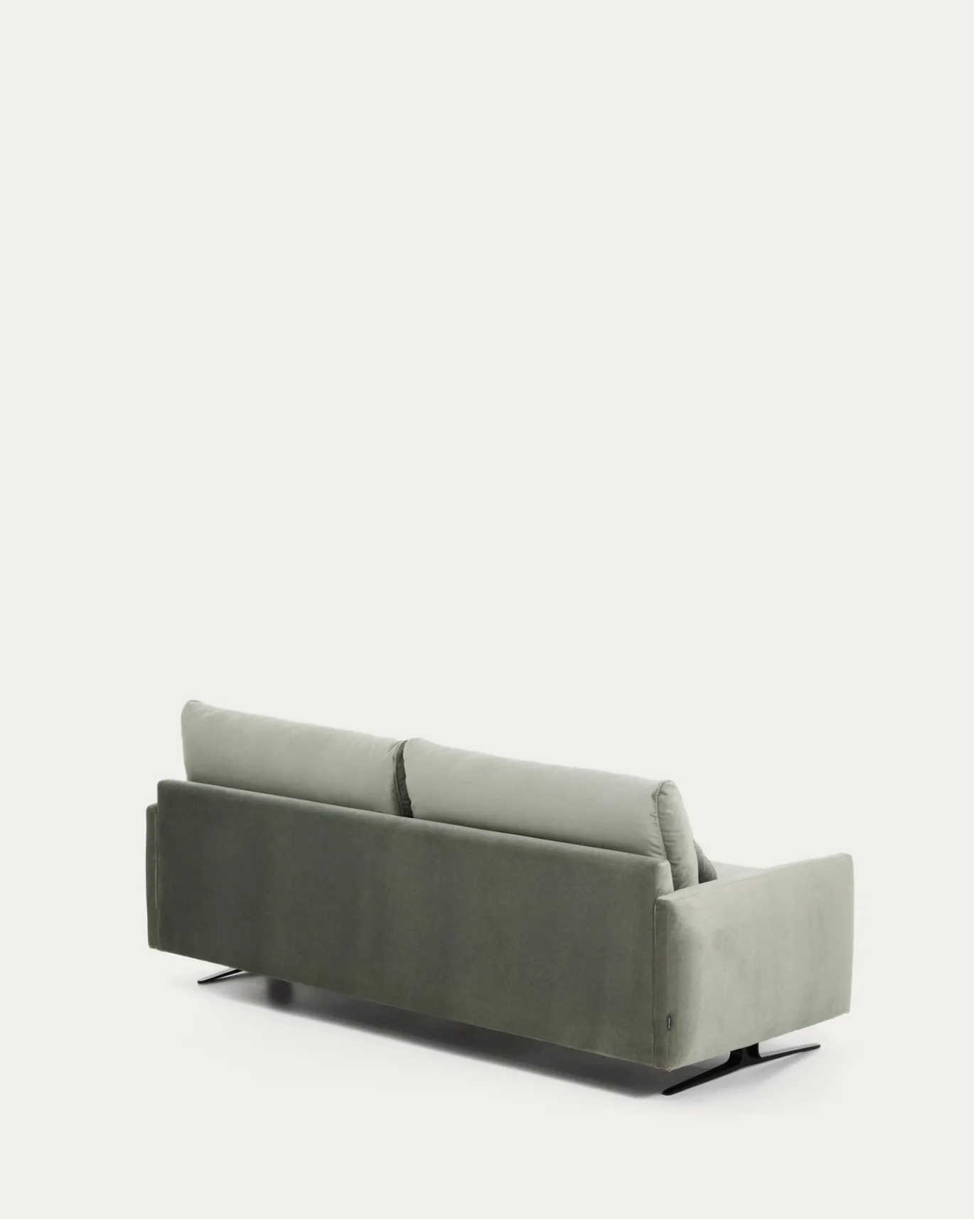 Kave Home 2-Zitsbank Veliro Fluweel Groen