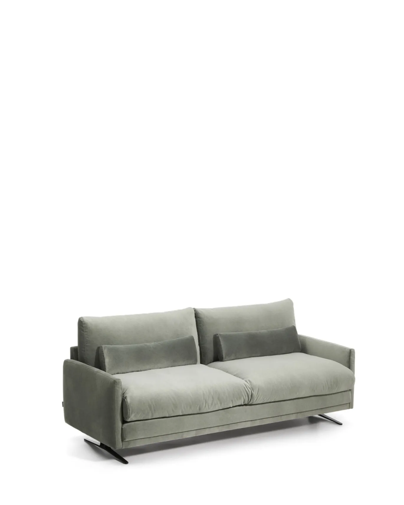 Kave Home 2-Zitsbank Veliro Fluweel Groen