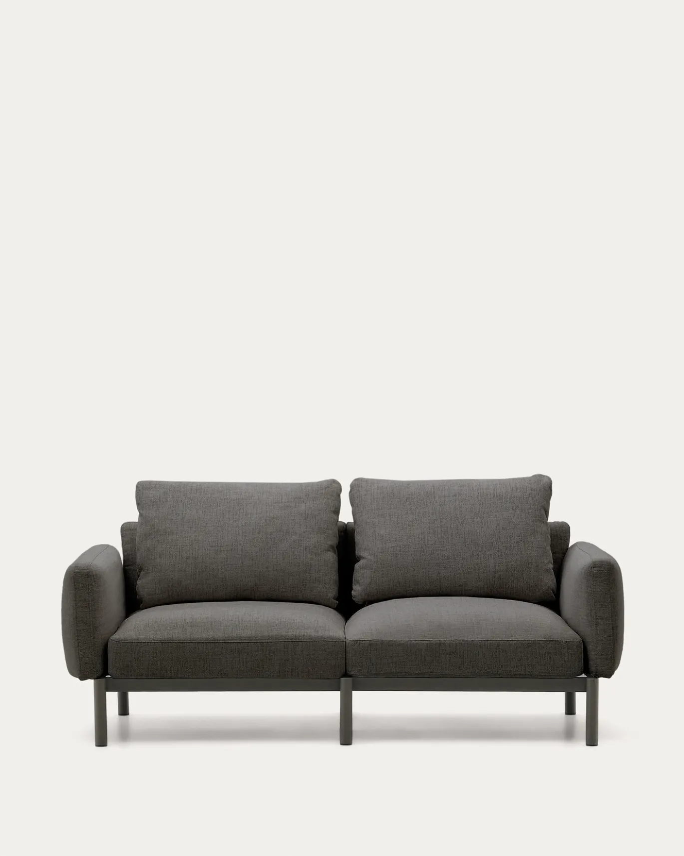 Kave Home 2-zits Buitenbank Sorells Modulair Grijs 201cm