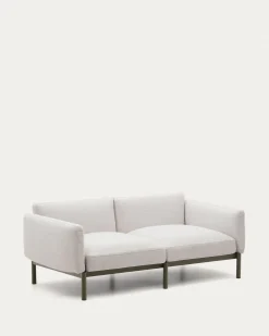 Kave Home 2-zits Buitenbank Sorells Modulair Beige 201cm
