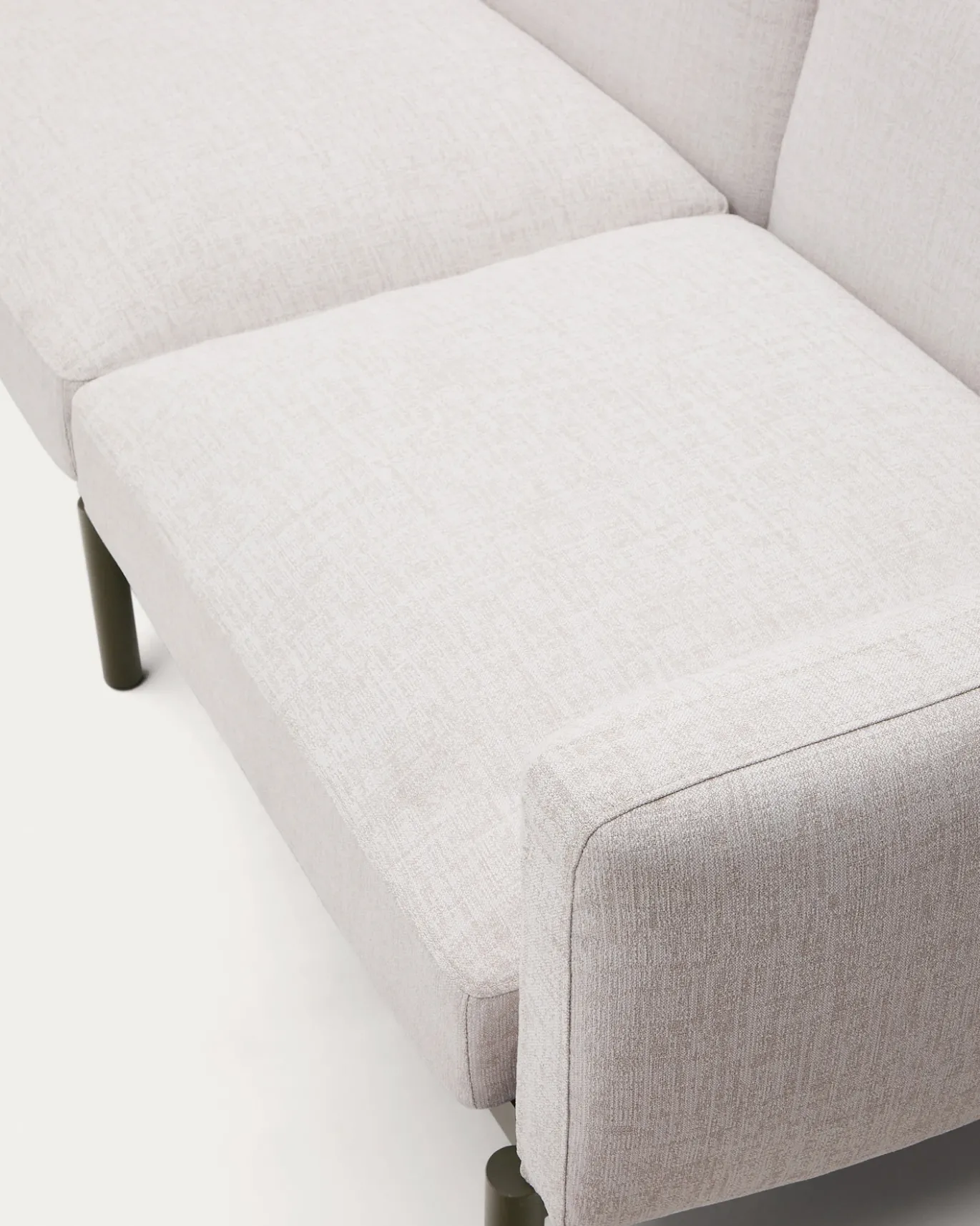 Kave Home 2-zits Buitenbank Sorells Modulair Beige 201cm