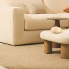 Kave Home 5-zitshoekbank Alea Ecru Chenille Modulaire 310x310cm