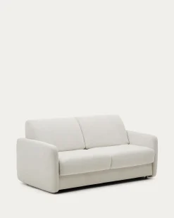 Kave Home 3-zits Slaapbank Parelkleurig Nuala 204cm