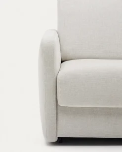 Kave Home 3-zits Slaapbank Parelkleurig Nuala 204cm