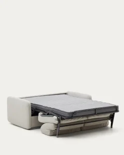 Kave Home 2-zits Slaapbank Parelkleurig Nuala 184cm