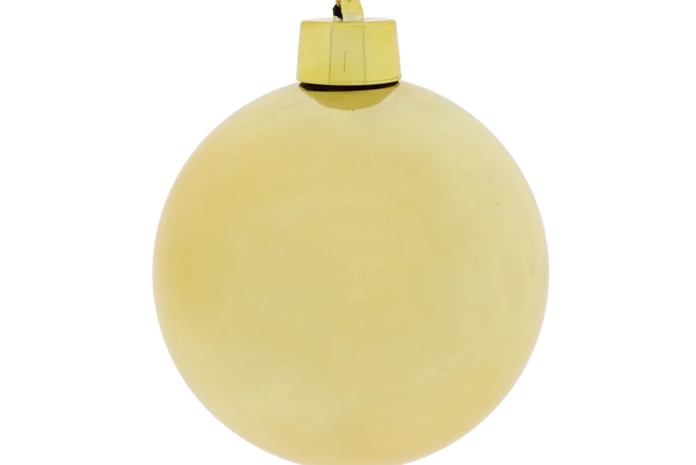 Kerstbal Rond Maxi L Goud