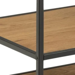 Kledingkast Bronx Metal Zwart/Naturel - Giga Living