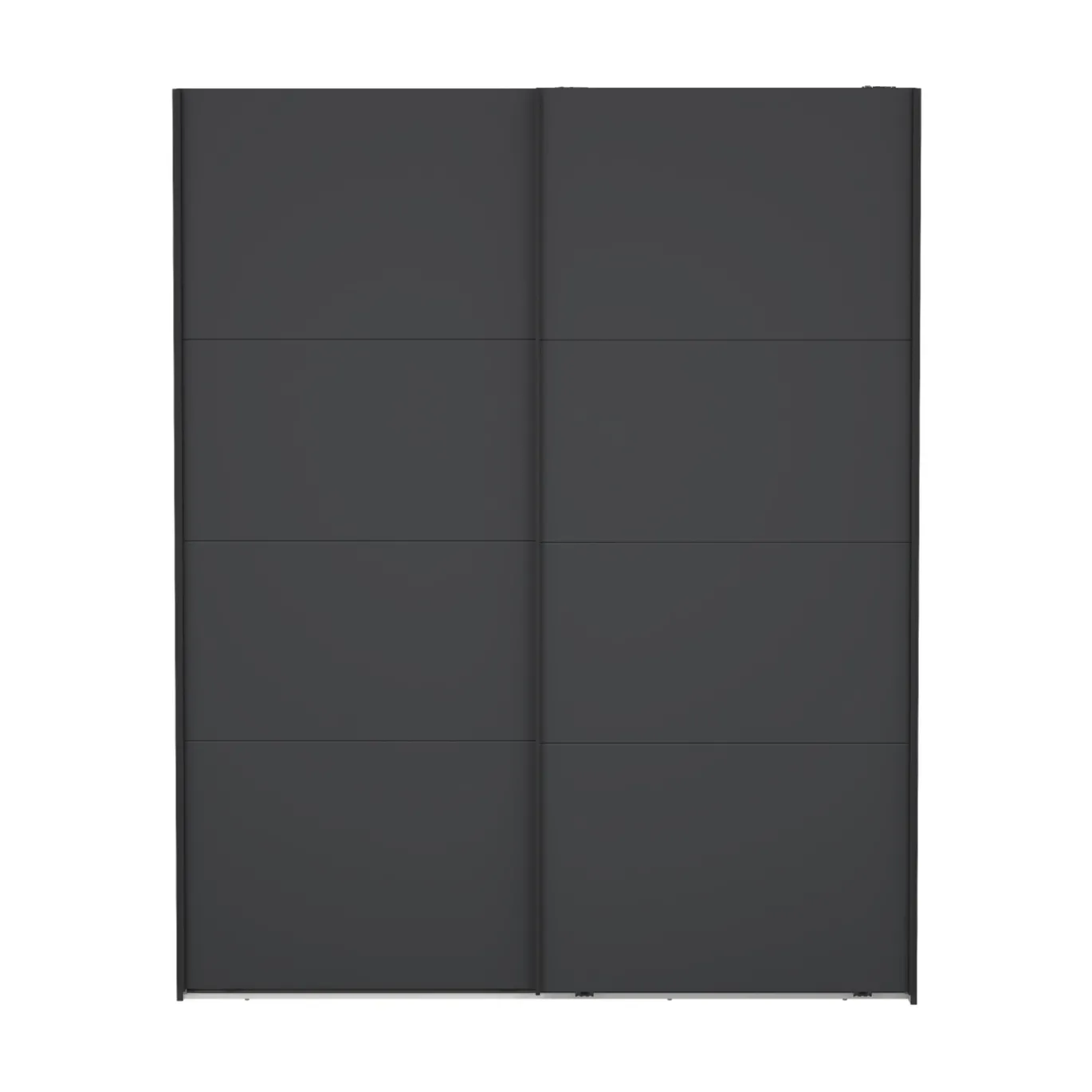 Kledingkast Catania Matgrijs 180x220cm - Giga Living