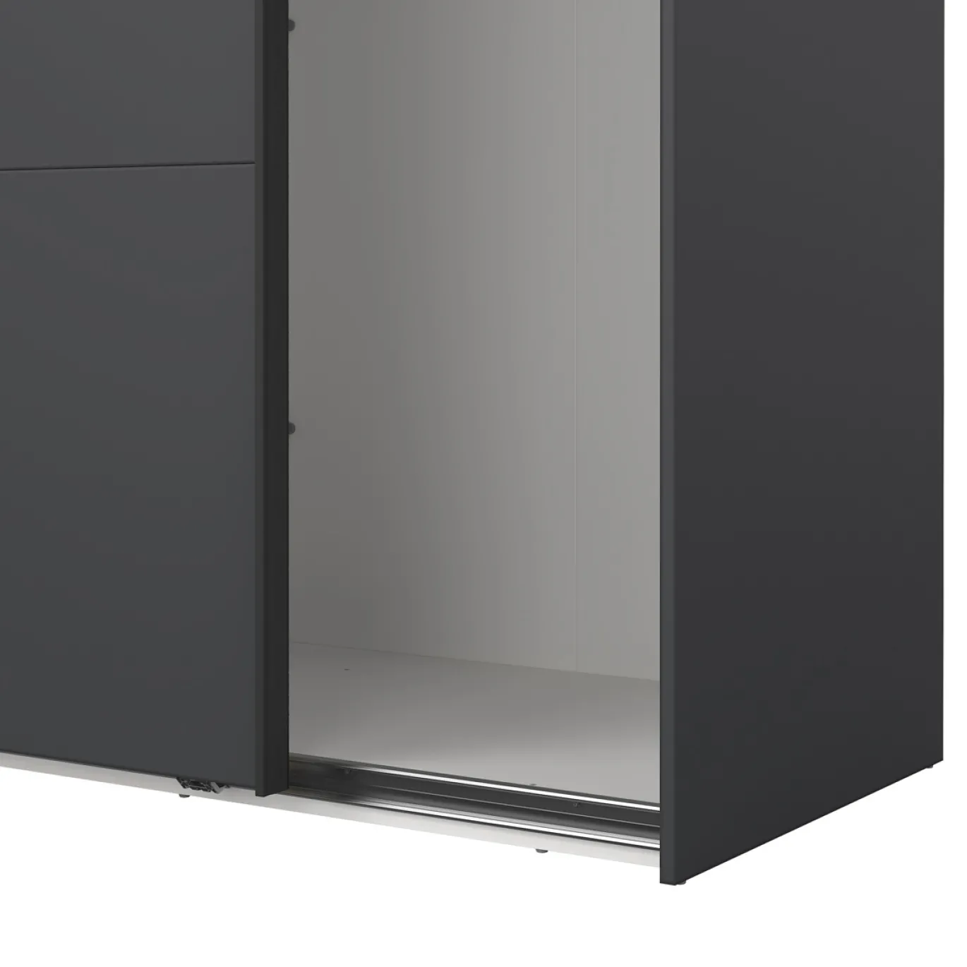 Kledingkast Catania Matgrijs 180x220cm - Giga Living