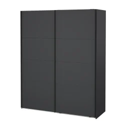 Kledingkast Catania Matgrijs 180x220cm - Giga Living