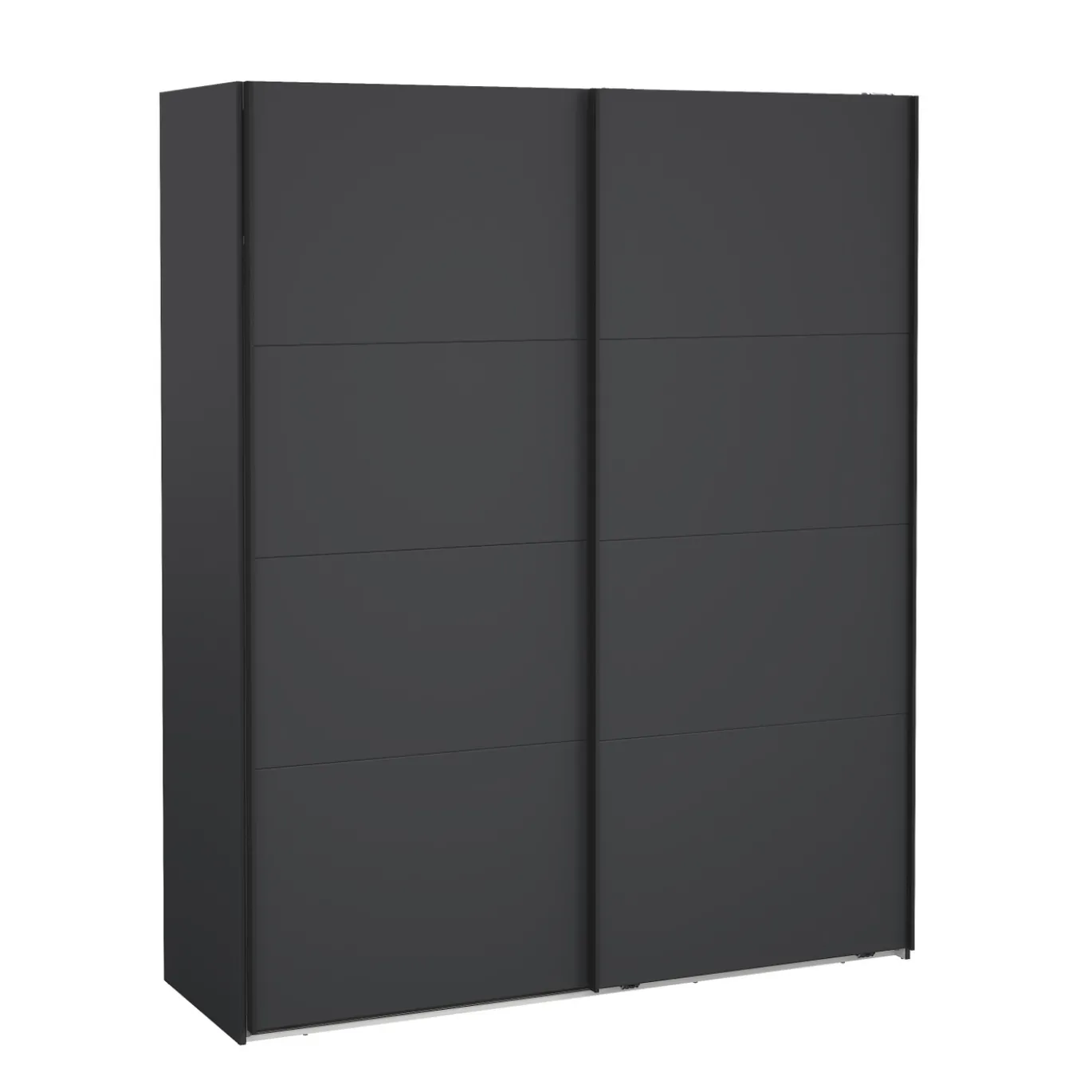 Kledingkast Catania Matgrijs 180x220cm - Giga Living