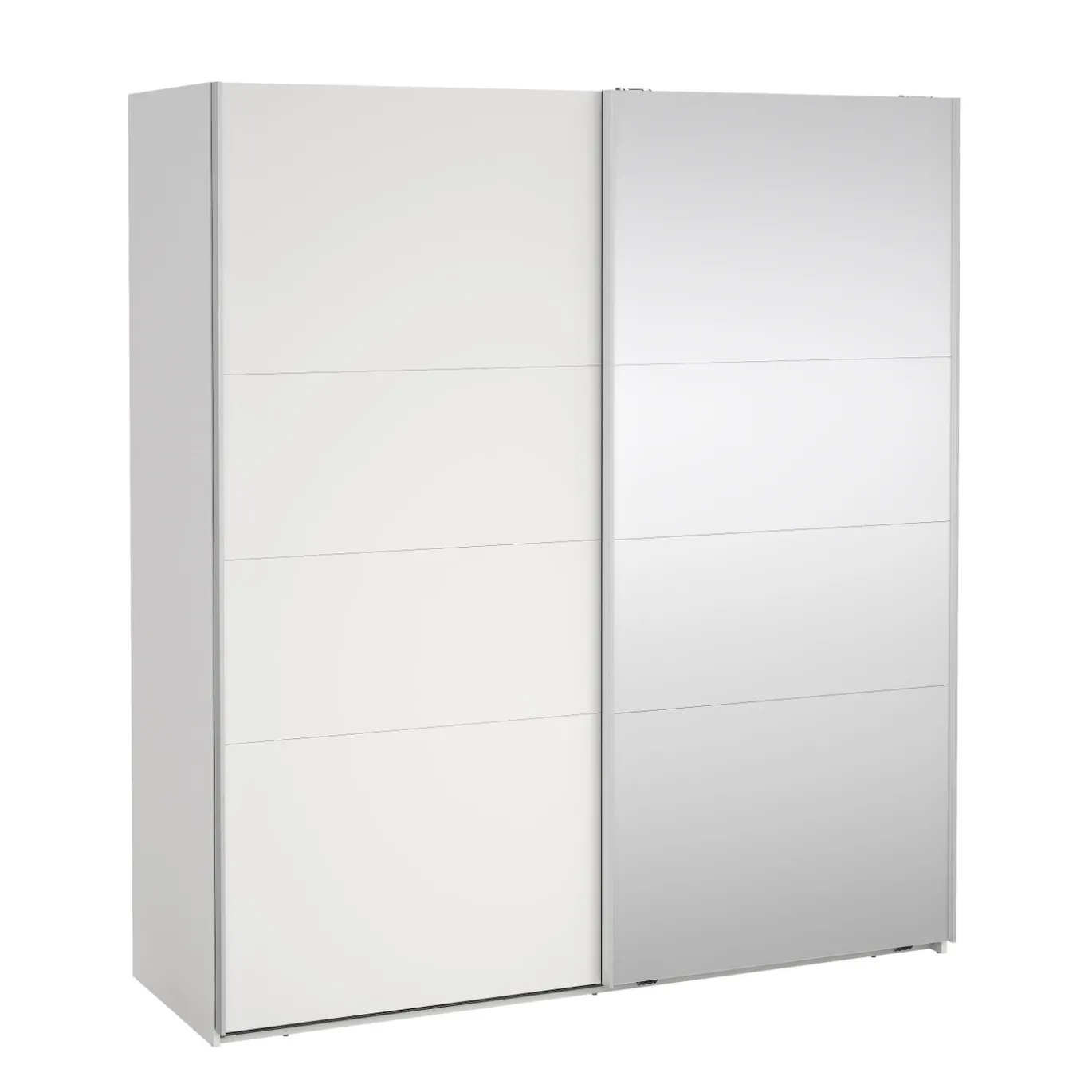 Kledingkast Catania Wit Spiegel 180x200cm - Giga Living