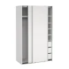 Kledingkast Catania Wit 120x200cm - Giga Living