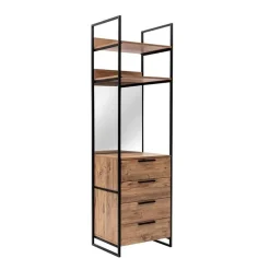 Kledingkast Dynamic D Melamine Naturel 64x225cm