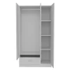 Kledingkast Gabi Melamine Wit