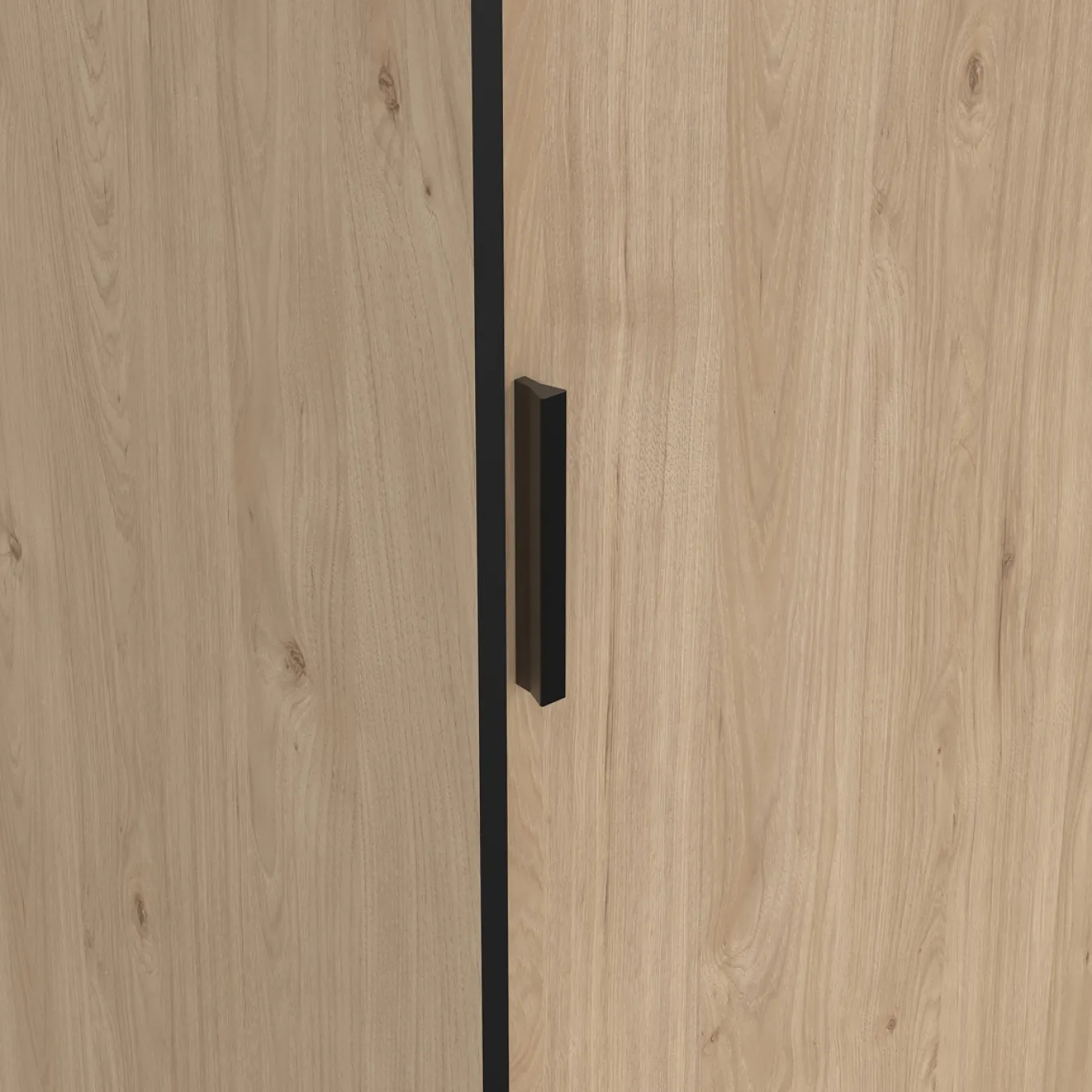 Kledingkast Line Jackson Hickory 181x200cm - Giga Living
