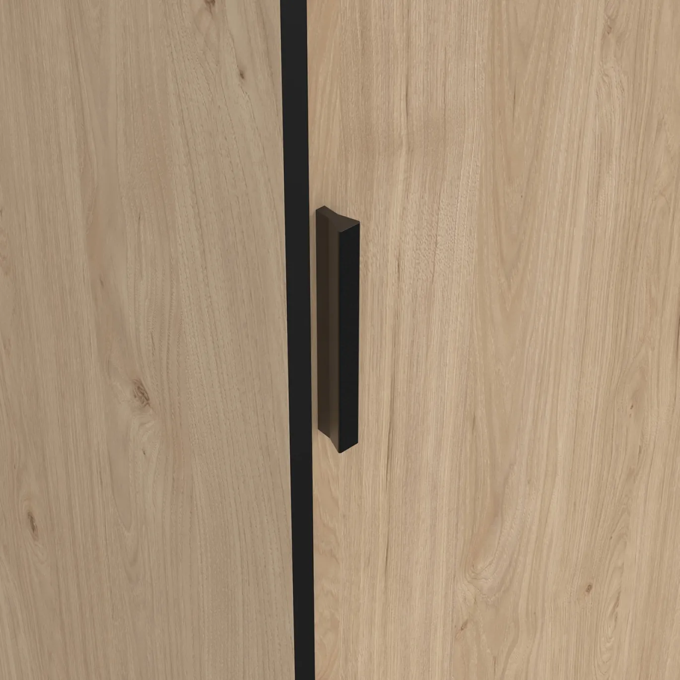 Kledingkast Line Jackson Hickory 121x200cm - Giga Living