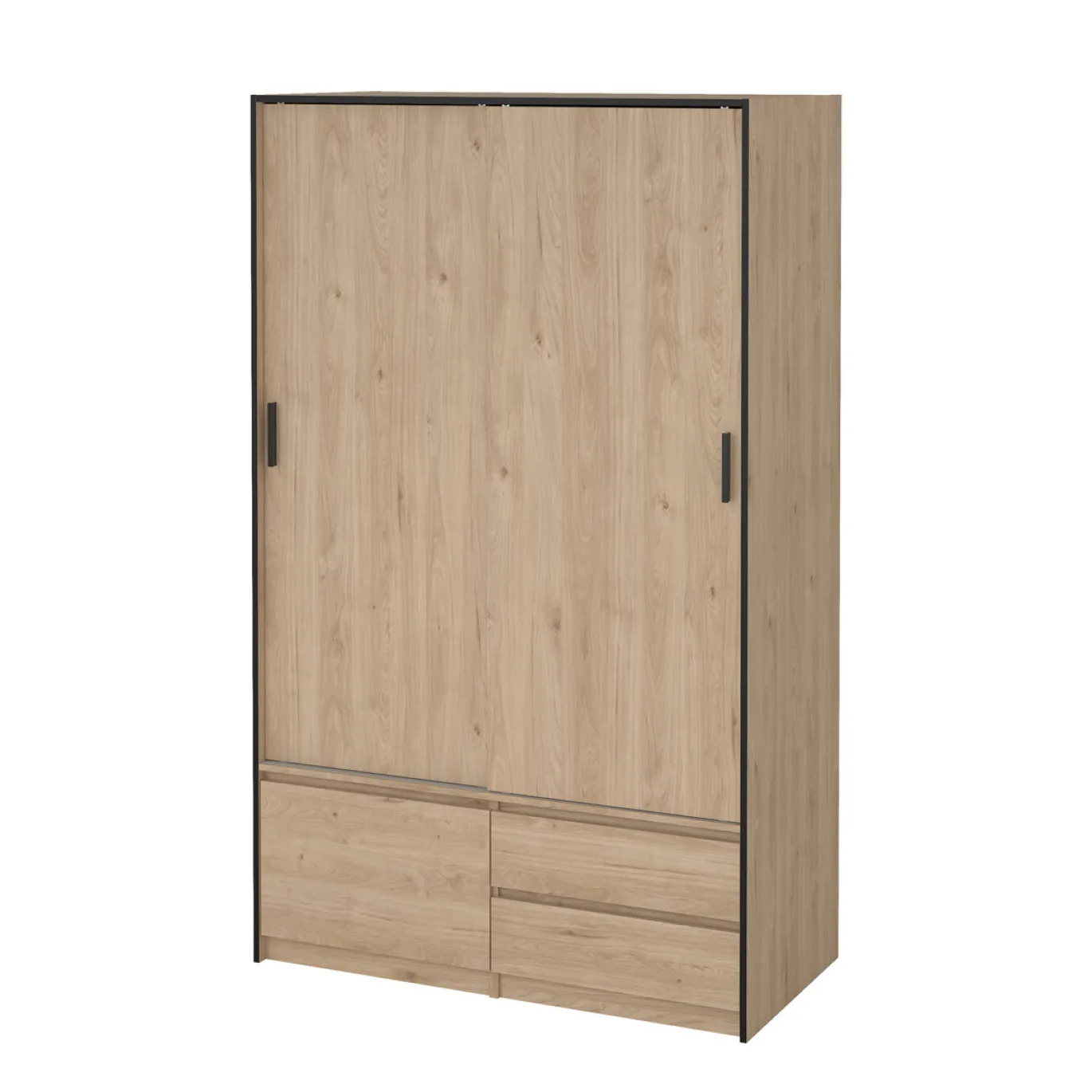 Kledingkast Line Jackson Hickory 121x200cm - Giga Living