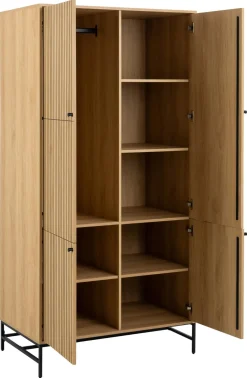 Kledingkast Muuto Naturel 100x200cm MDF - Giga Living
