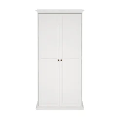 Kledingkast Paris Wit 2-deurs - Giga Living